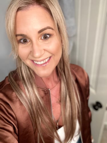 Customer photo review of Sunny Hair Invisible Wire Hair Extensions Balayage Brown mixed Blonde #6/60/6