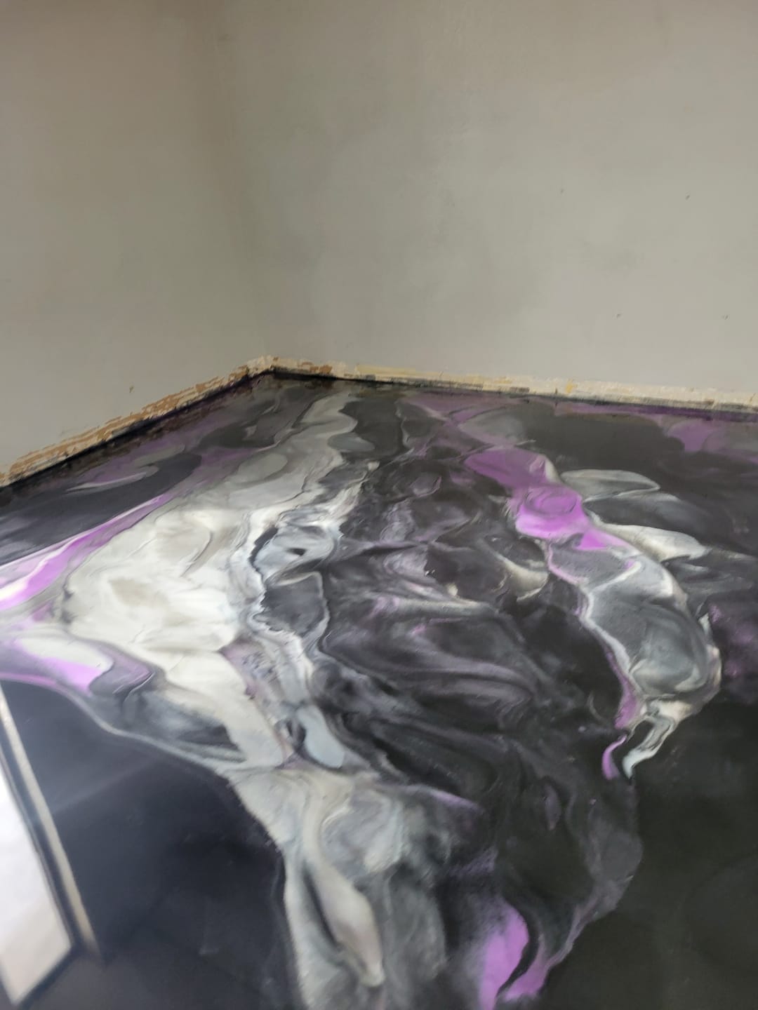 Customer photo review of Epoxy Floor Kit - Rockhard USA 3 Gal. Kit