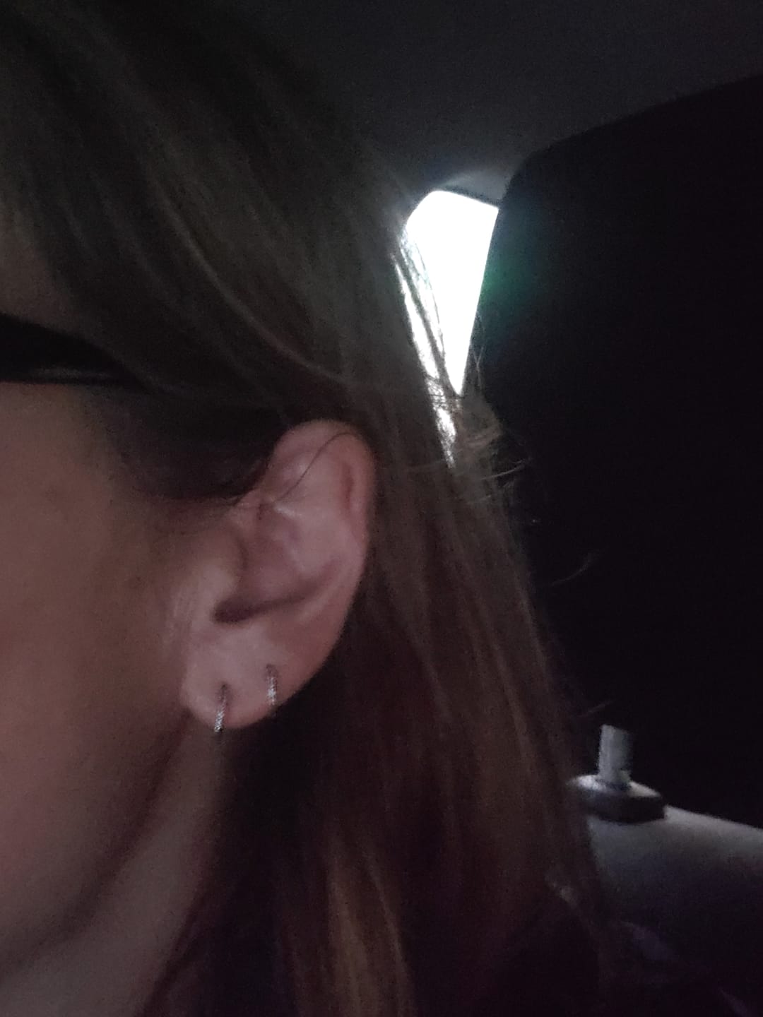 Customer photo review of Pendientes Triple Aros