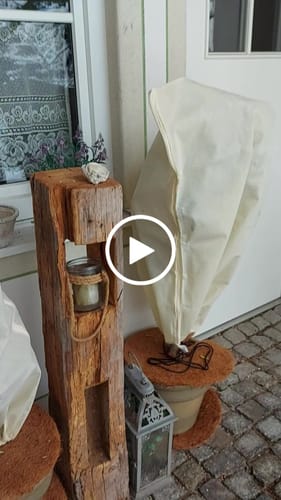 Customer video review of Winterschutz für Kübelpflanzen XL H 100 x B 80 cm Ø 51 cm