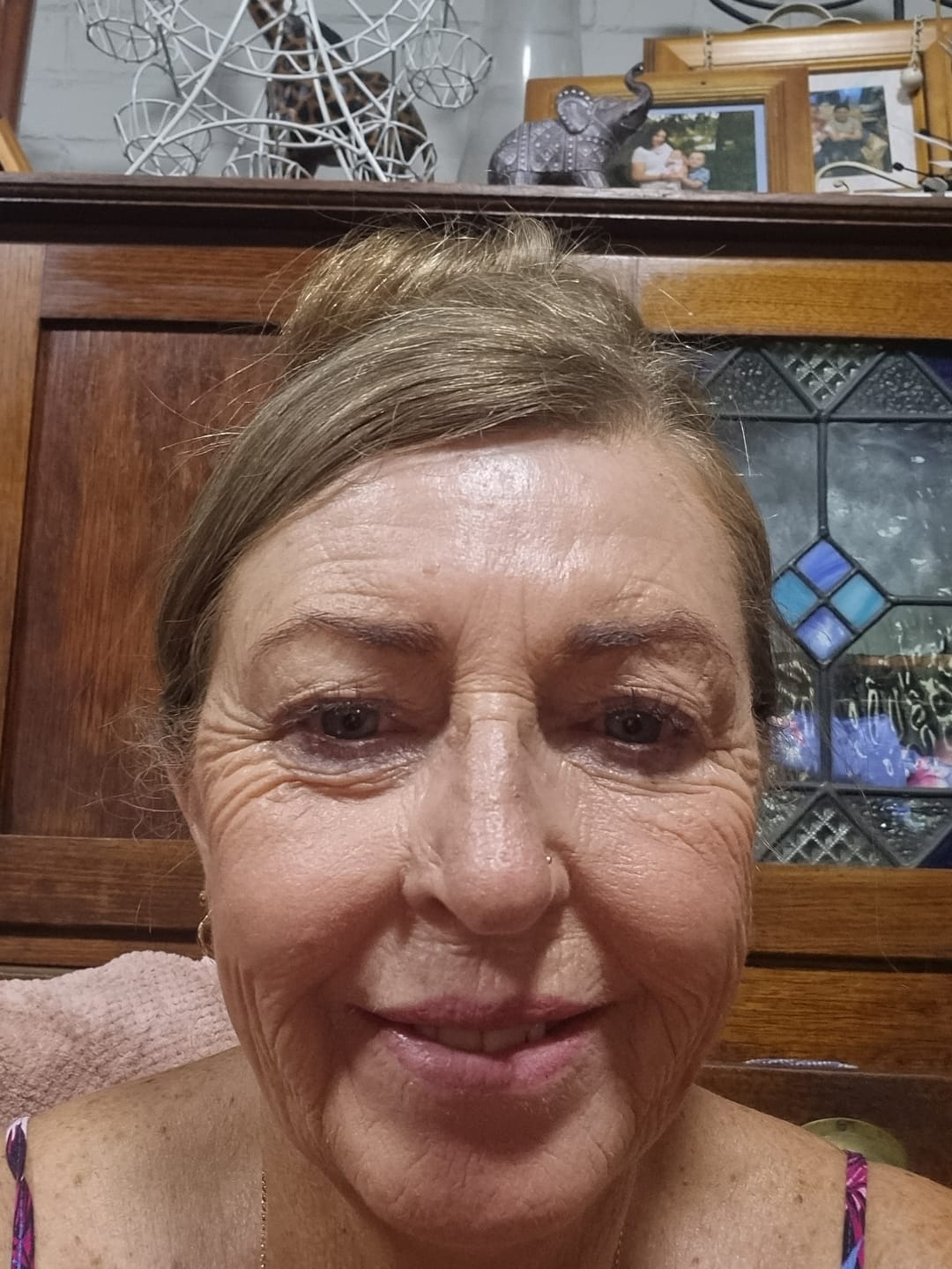 Customer photo review of Ultra Glow Setting Mist