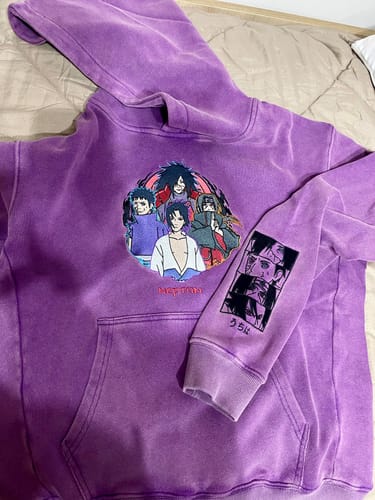 Customer photo review of Naruto Uchiha Hoodie