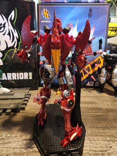 Customer photo review of Metagate G04 G-04 Air King (Terrorsaur) 20cm / 8"