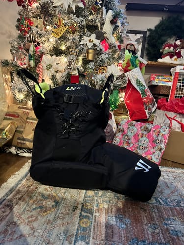 Customer photo review of Warrior Alpha LX 20 Senior Hockey Pants