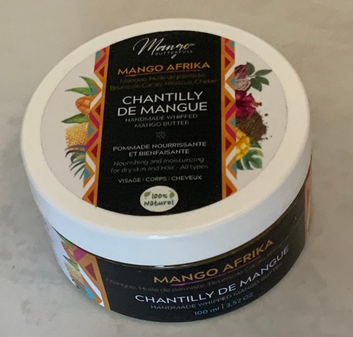 Customer photo review of Chantilly de Mangue - MANGO AFRIKA