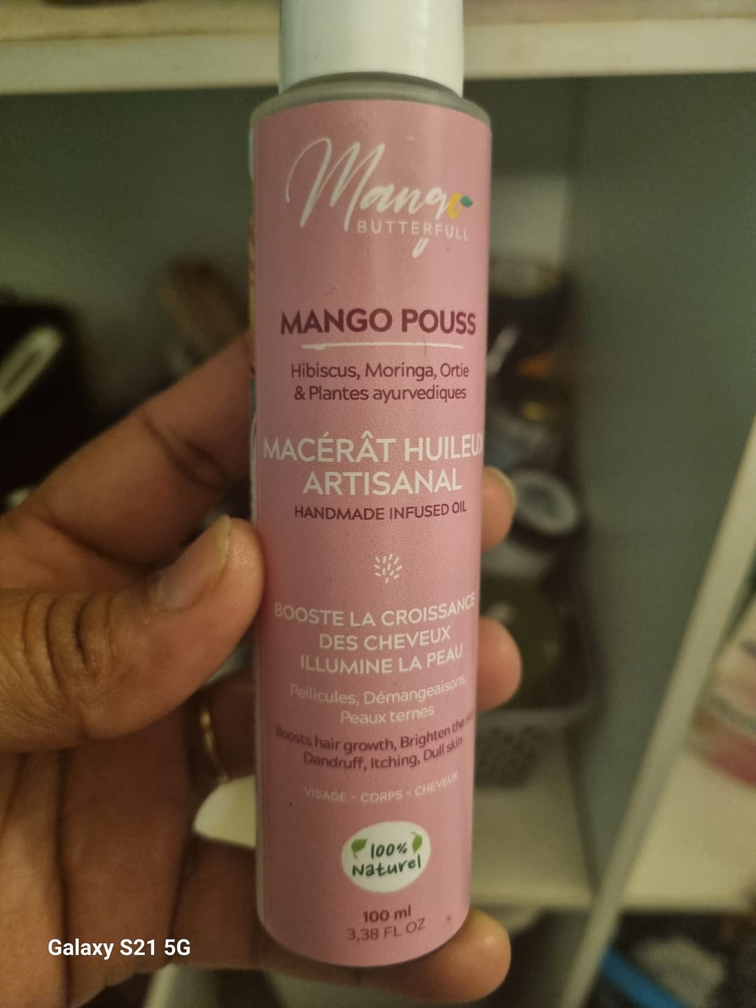 Customer photo review of Macérât huileux artisanal POUSS