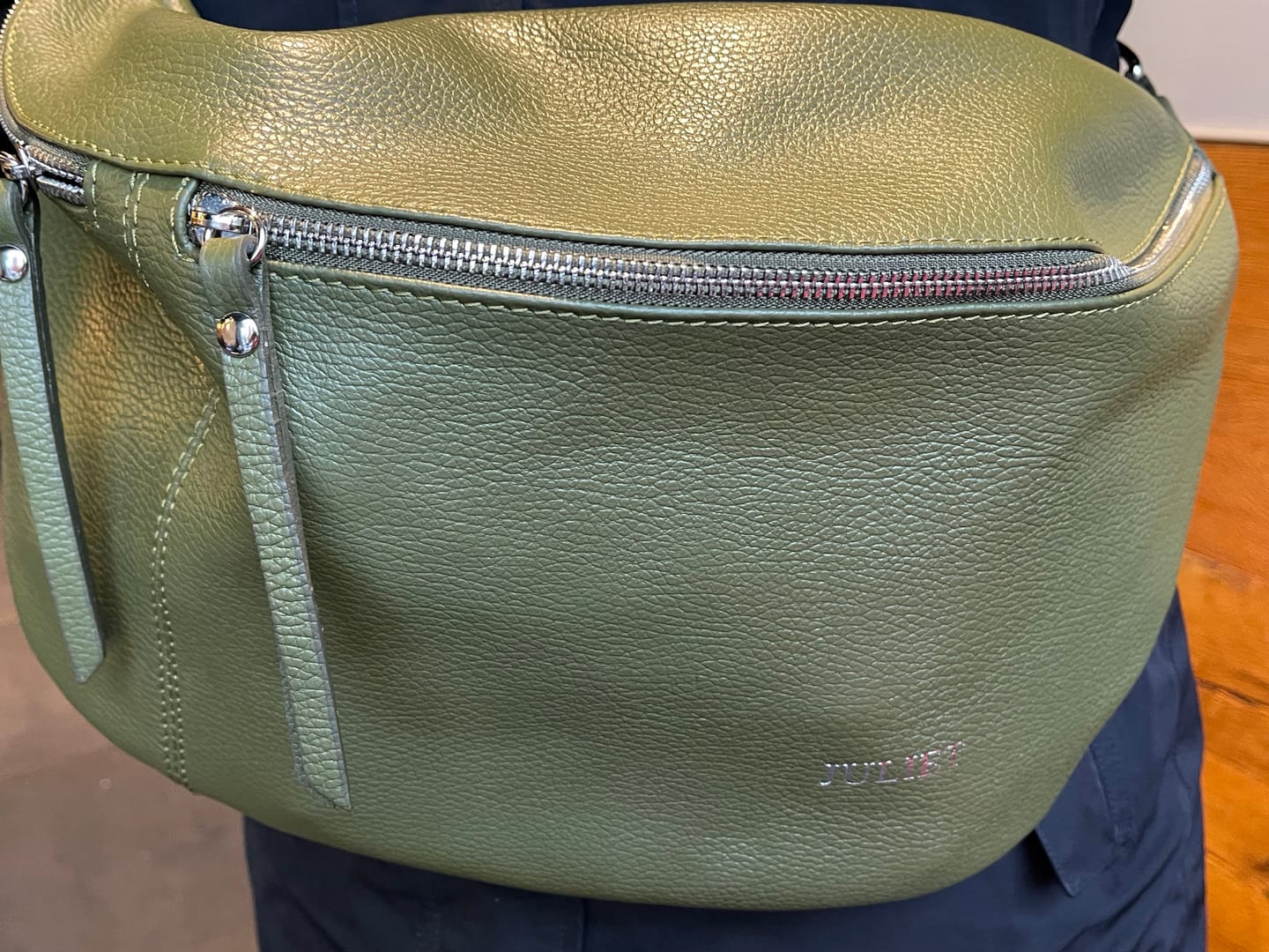 Customer photo review of Emilia Large Crossbody Waist Bag