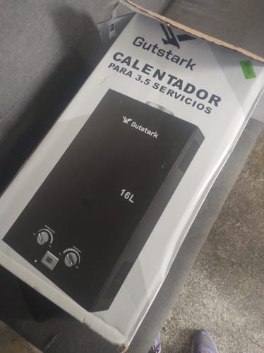 Customer photo review of Calentador Agua 3.5 Servicio Boiler Electrico Paso Gaslp 16l