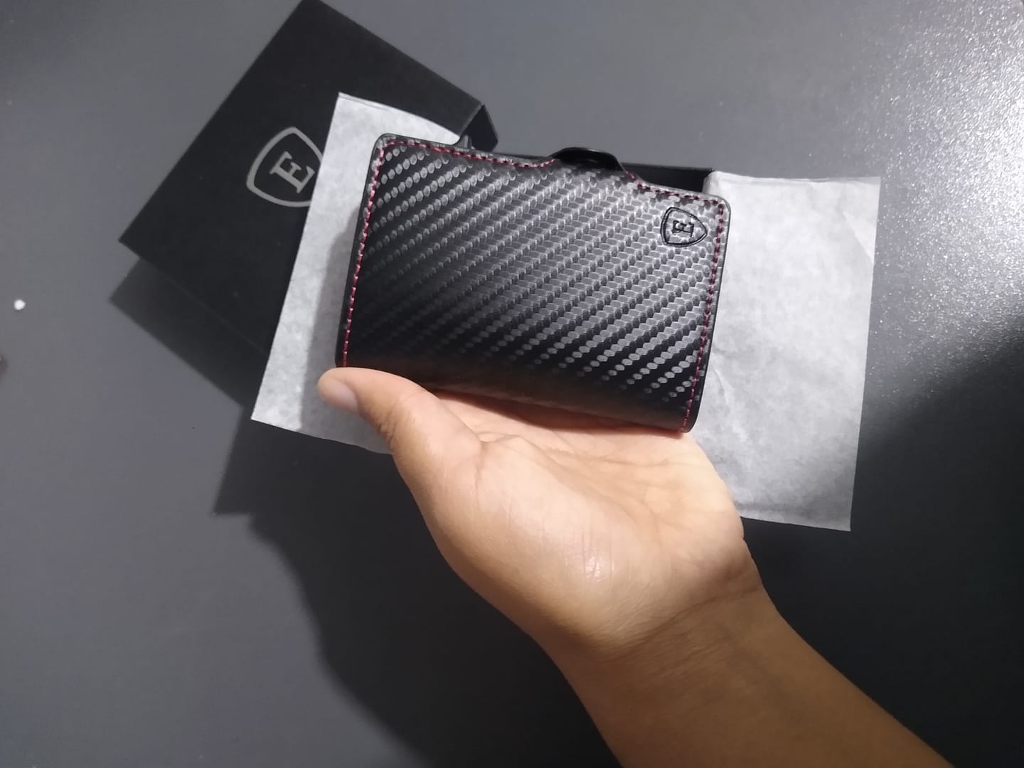 Customer photo review of E - CARBON FIBER RED