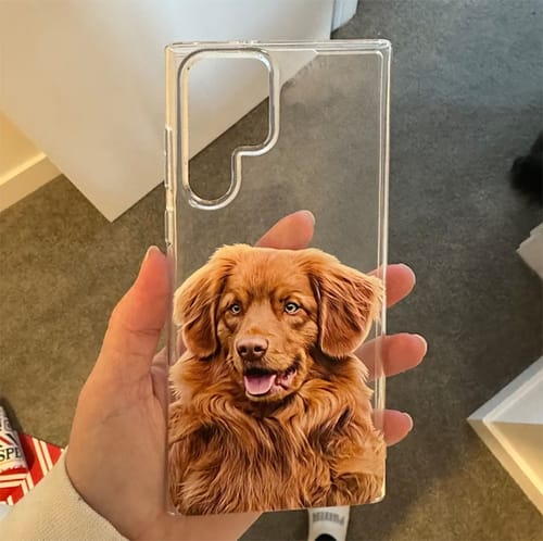 Customer photo review of Custom Pet Phone Case