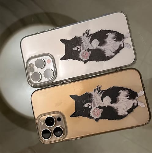 Customer photo review of Custom Pet Phone Case