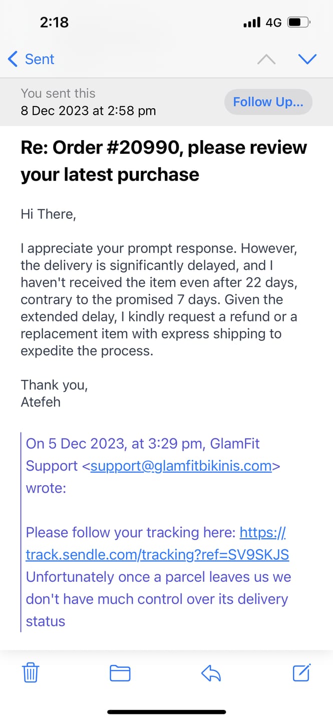 Customer photo review of COCKTAIL 508/C/M