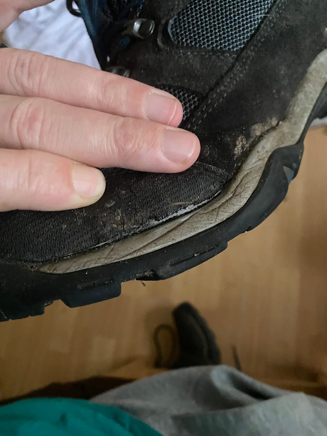 Customer photo review of Mens Storm Boots