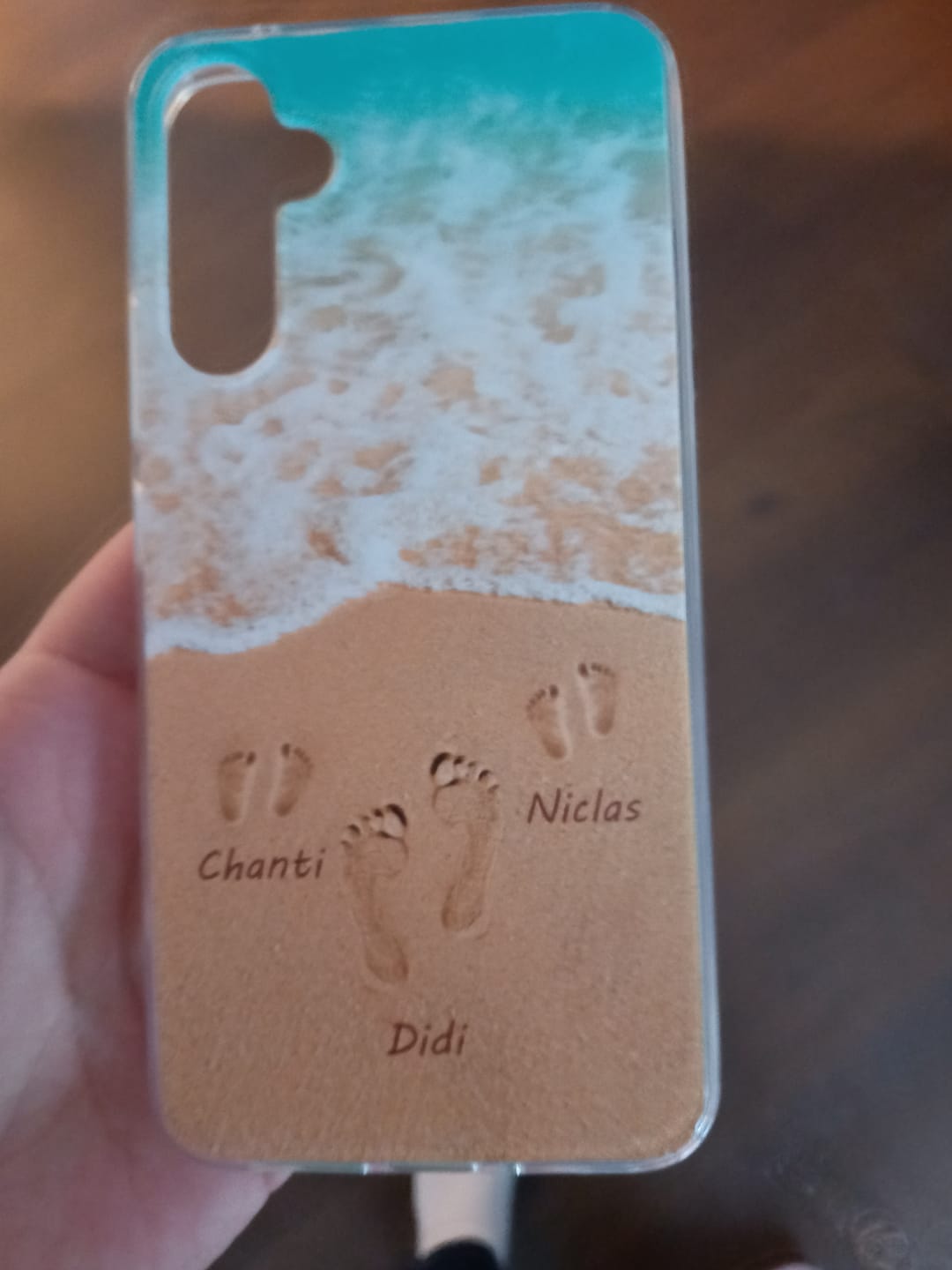 Customer photo review of Strandurlaub - Personalisierte Handyhülle