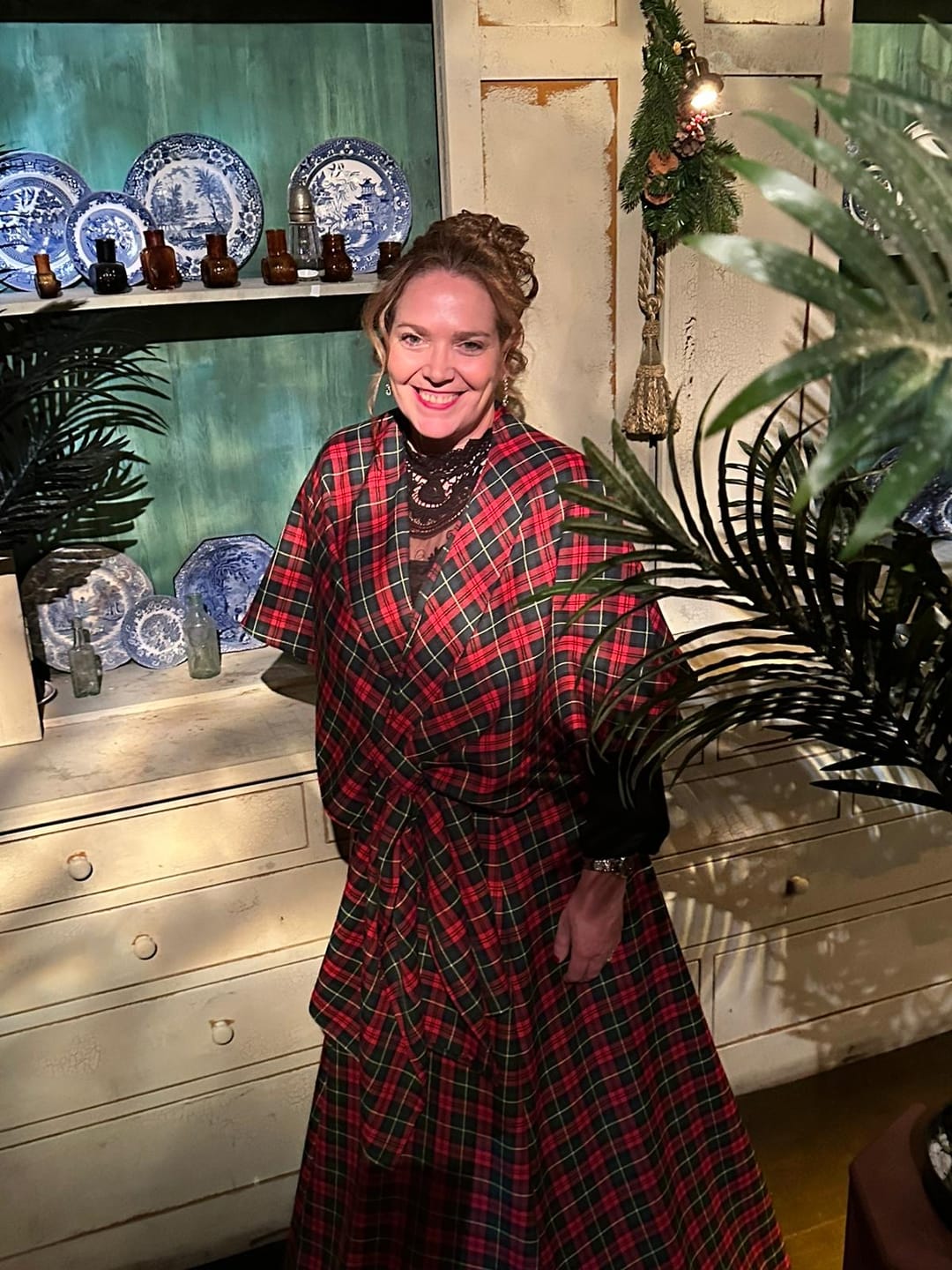 Customer photo review of PolyViscose Tartan Fabric