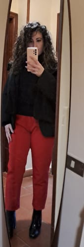 Customer photo review of Stivaletto di Eco-pelle Coccodrillo