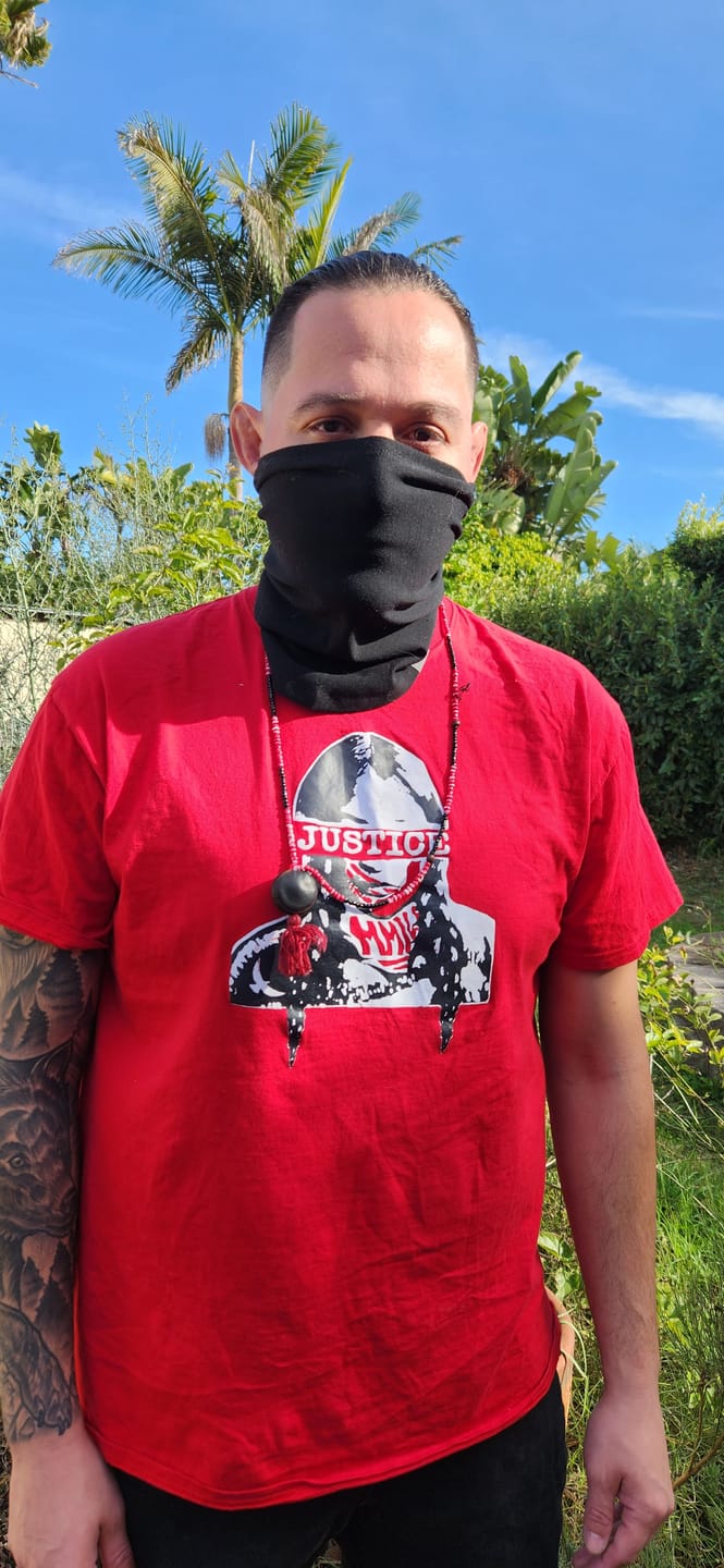 Customer photo review of JUSTICE T-shirt