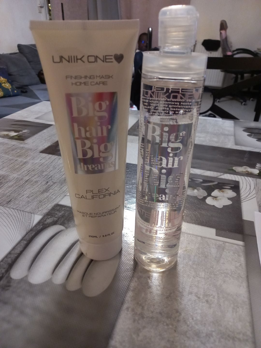 Customer photo review of WATER GLOSS Eau Lamellaire Miraculeuse 300ml