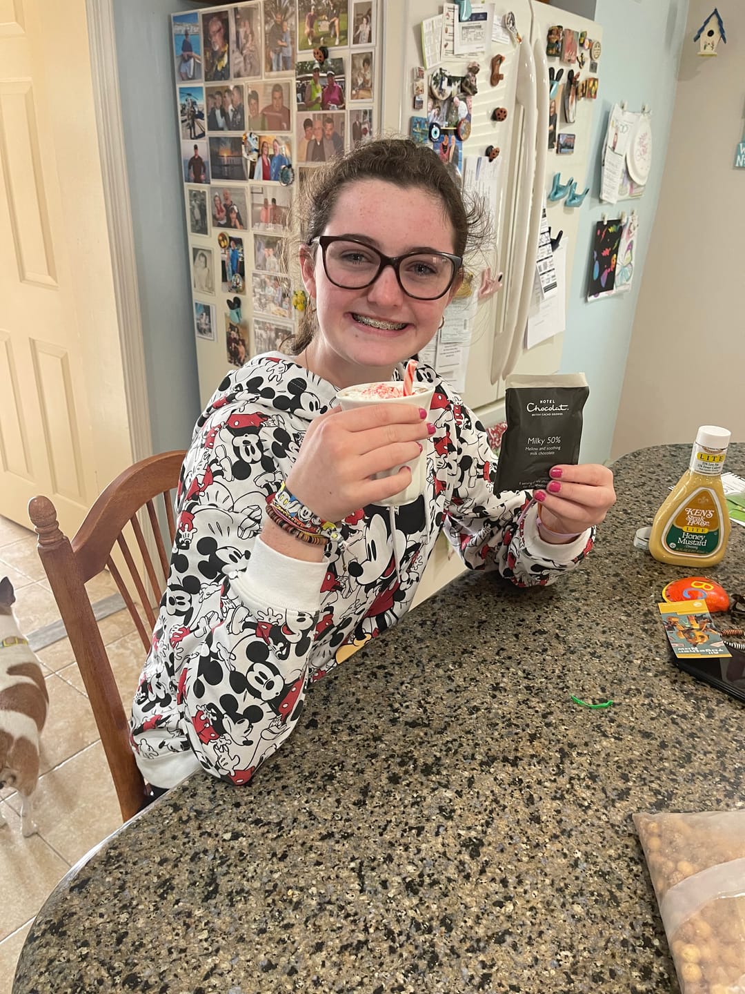 Customer photo review of Milky 50% Hot Chocolate Flakes