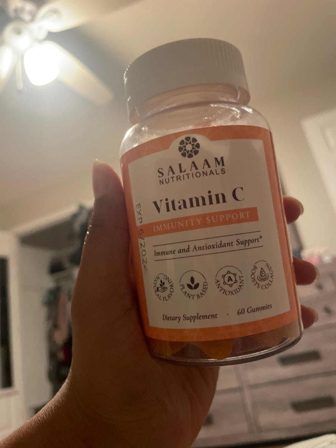 Customer photo review of Vitamin C Gummy (60 count)