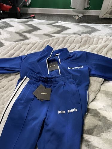 Customer photo review of PALM ANGELS Suit Blue