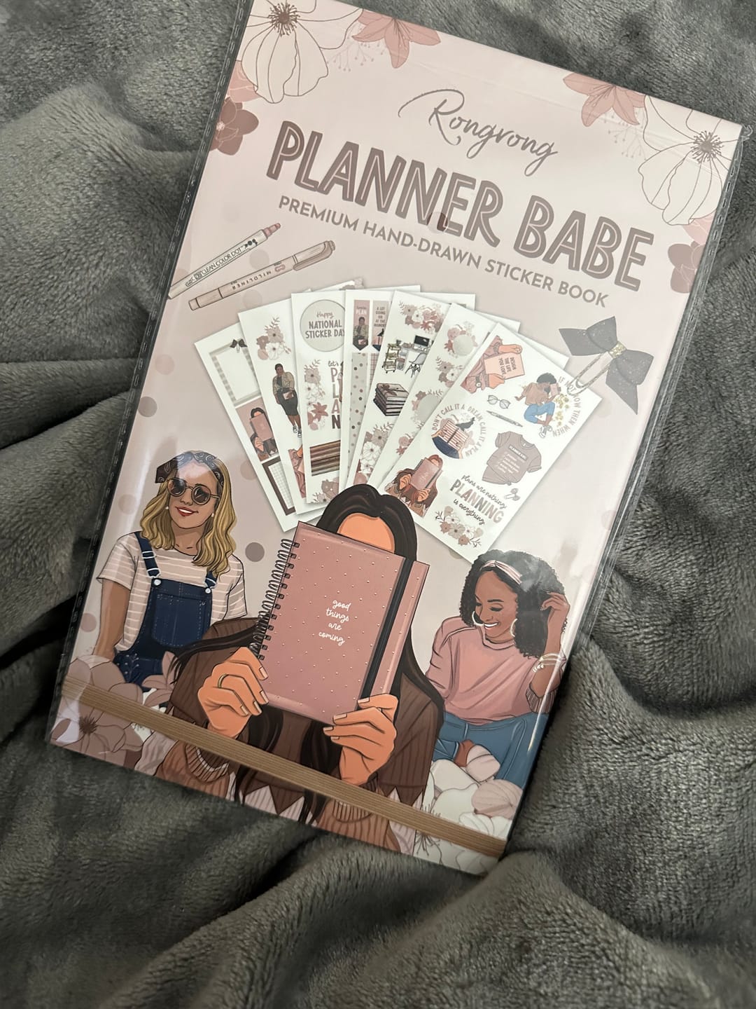 Customer photo review of Planner Babe Sticker Book