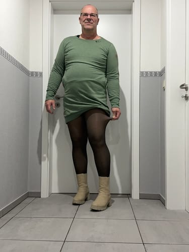Customer photo review of InvisiTights | gefütterte Strumpfhose