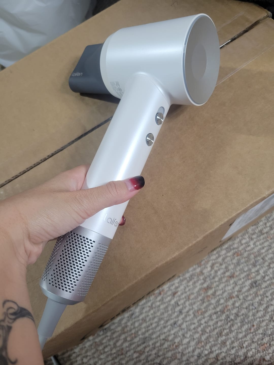 Customer photo review of Swift High-Speed Hair Dryer