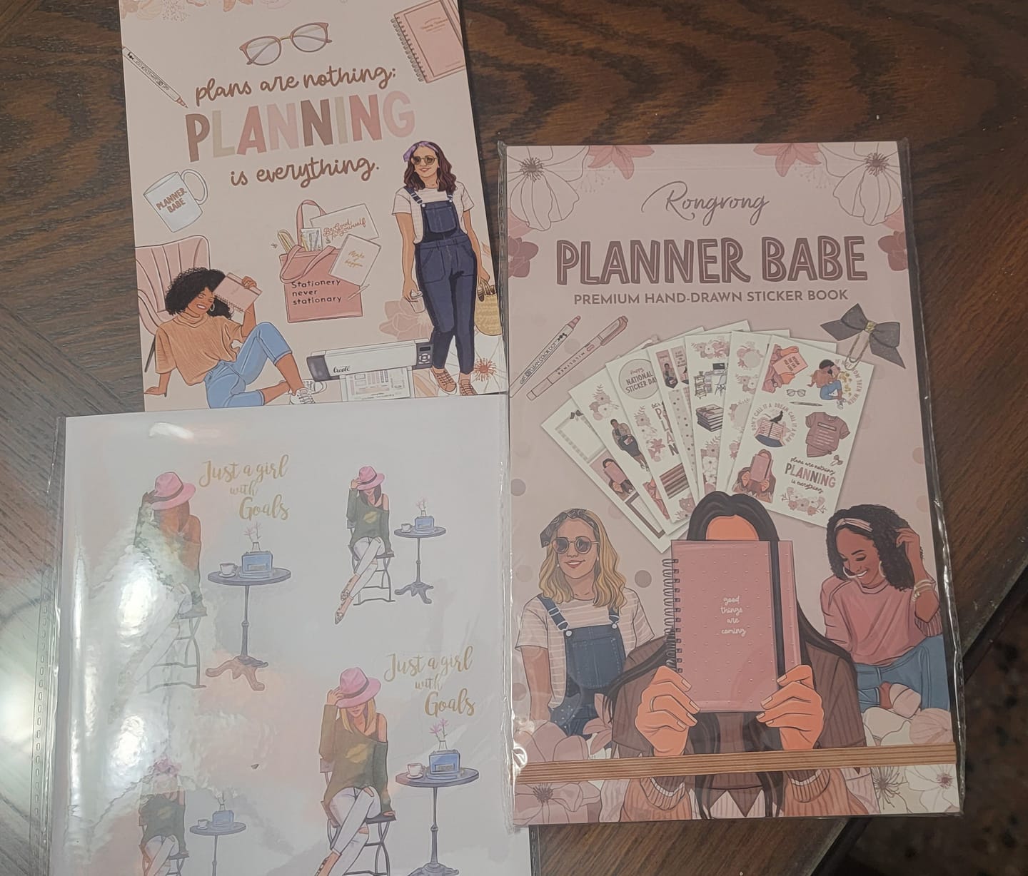 Customer photo review of Planner Babe Sticker Book