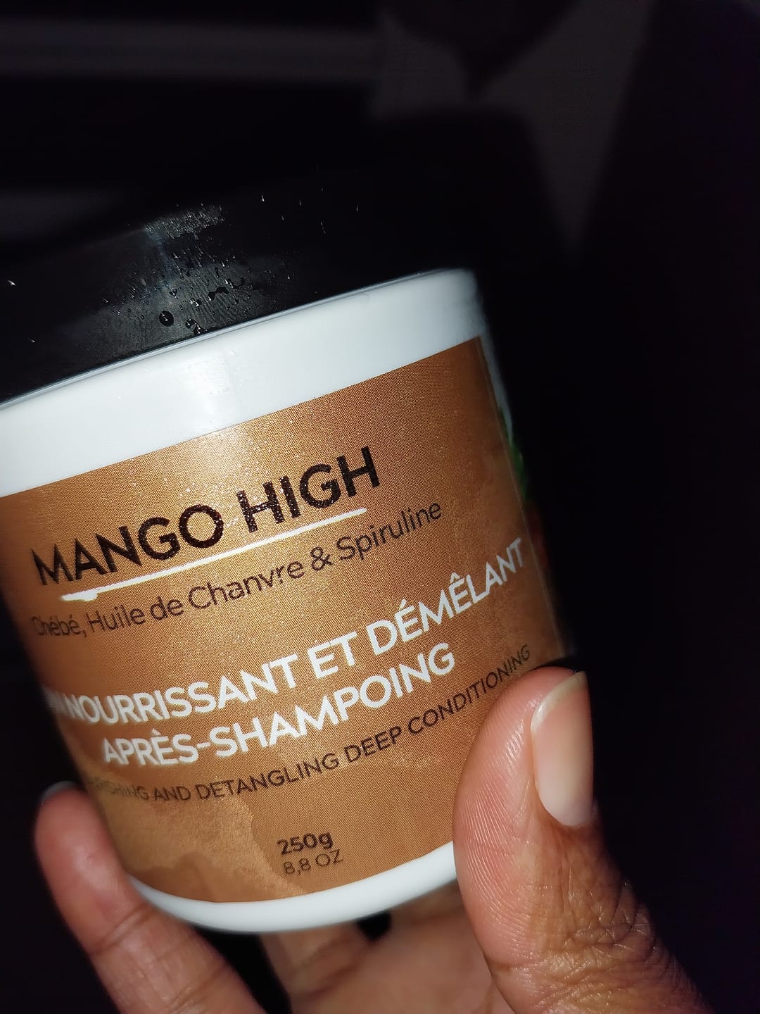 Customer photo review of Soin nourrissant et démêlant après-shampoing - HIGH