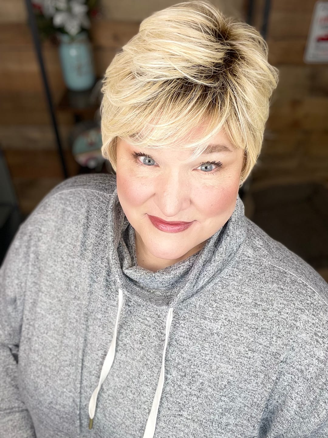 Customer photo review of HOMETOWN HERO - Frosted Honey Blonde