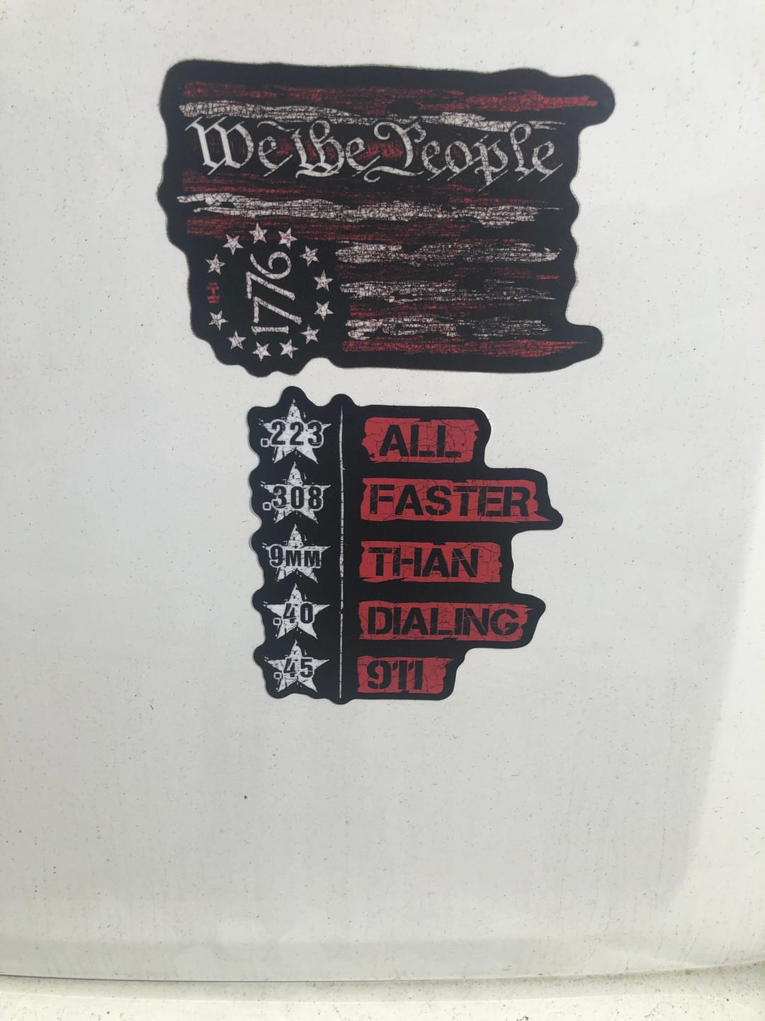 Customer photo review of All Faster than 911 Decal