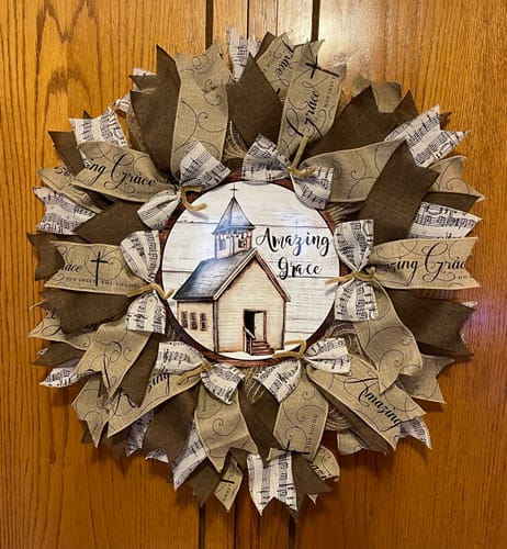 Customer photo review of Pancake Wreath Frame Patent Pending Bundle