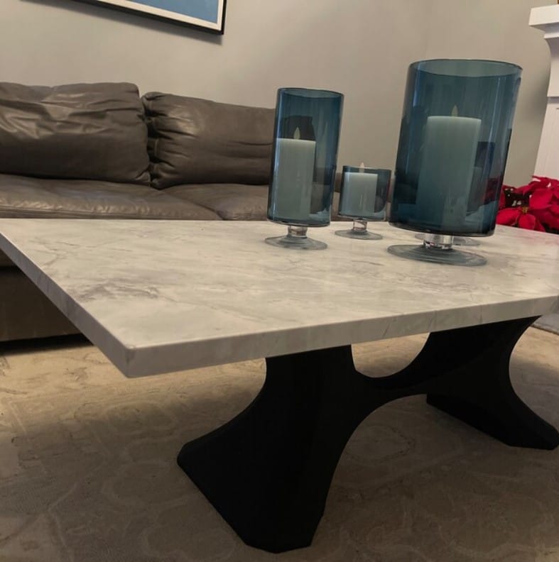 Customer photo review of Metal Table Base - 208 Haru - 40W, 16H inch