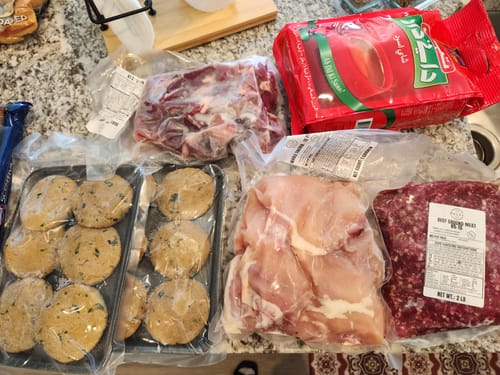 Customer photo review of Halal Goat Cubes-Gosht