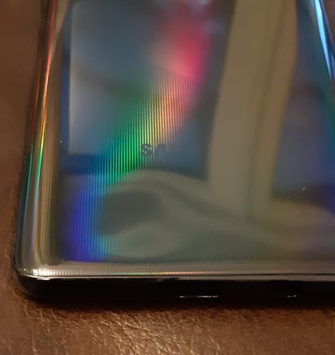 Customer photo review of Samsung Galaxy A51 128GB Prism Crush Black Unlocked Refurbished Excellent