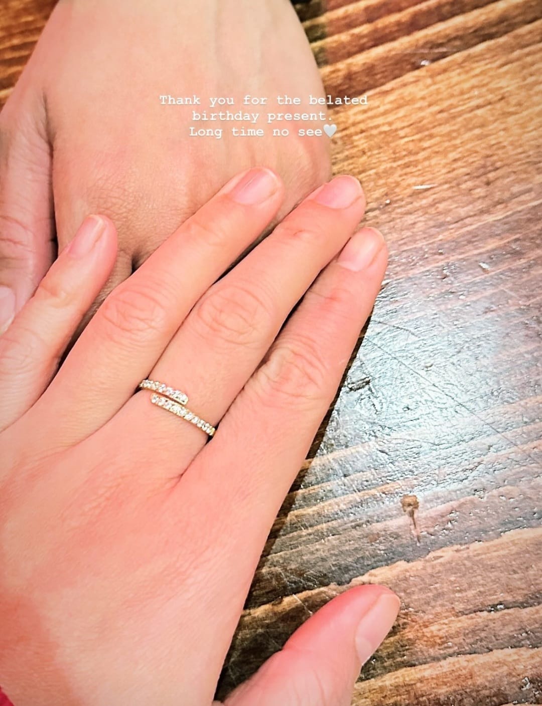 Customer photo review of Mayla Ring | 18K vergoldet