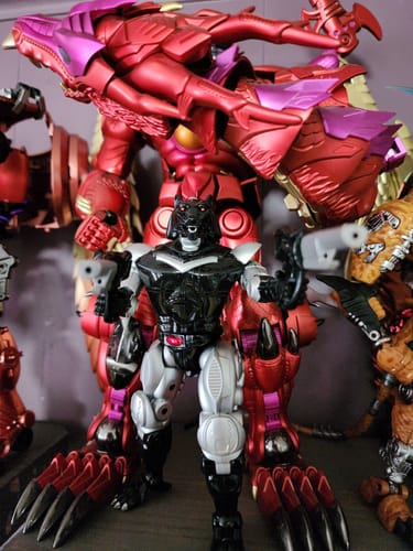 Customer photo review of Transart TA BWM-04 BWM04 Black Agent (BW Beast Wars Ravage ) 16.5cm / 6.5"