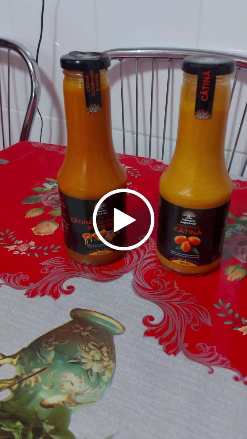 Customer video review of Nectar de Sfeclă cu Cătină și Miere - 500ml
