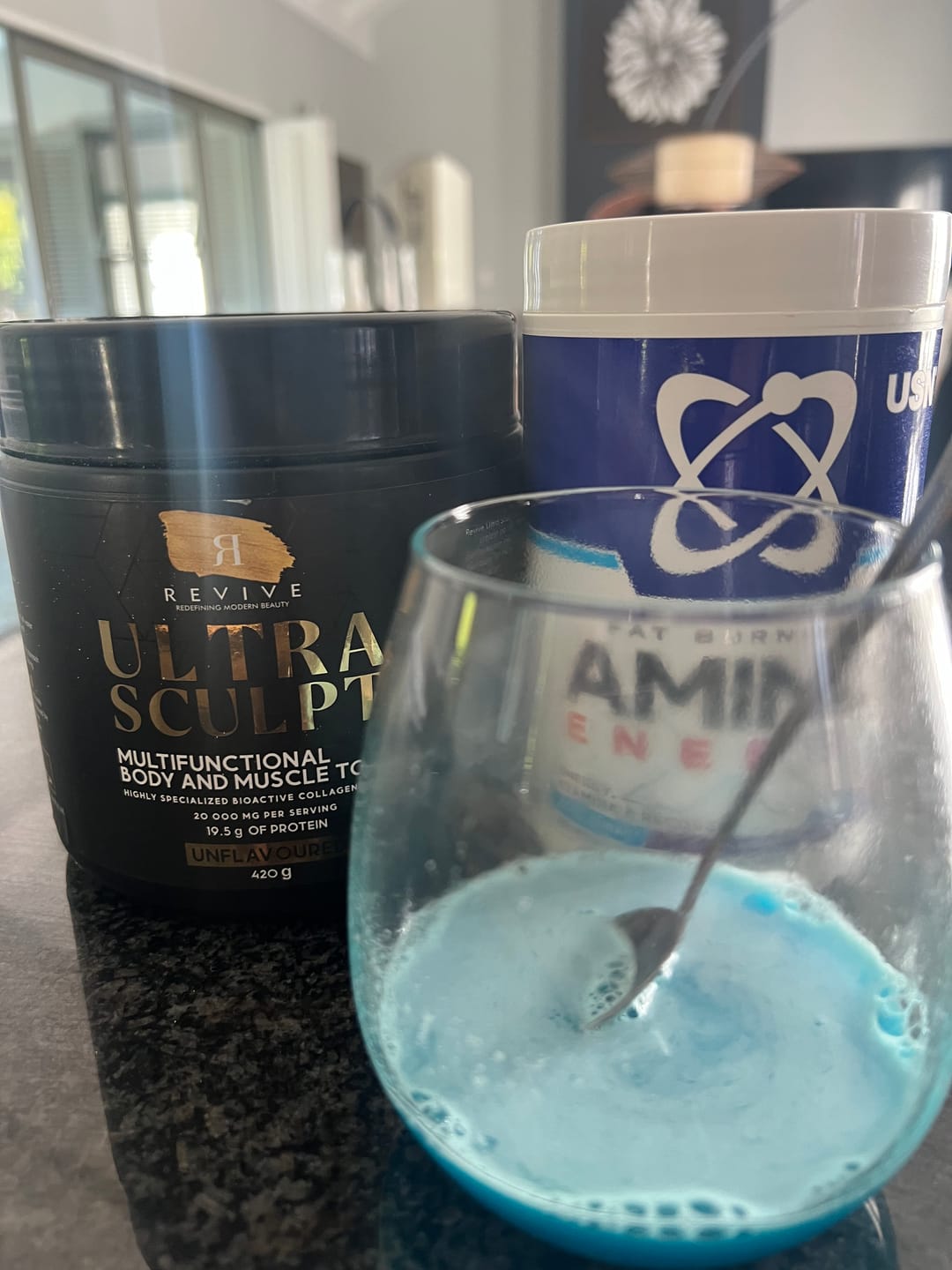 Customer photo review of OCEANGLO – NATURAL MARINE COLLAGEN (DUO PACK)