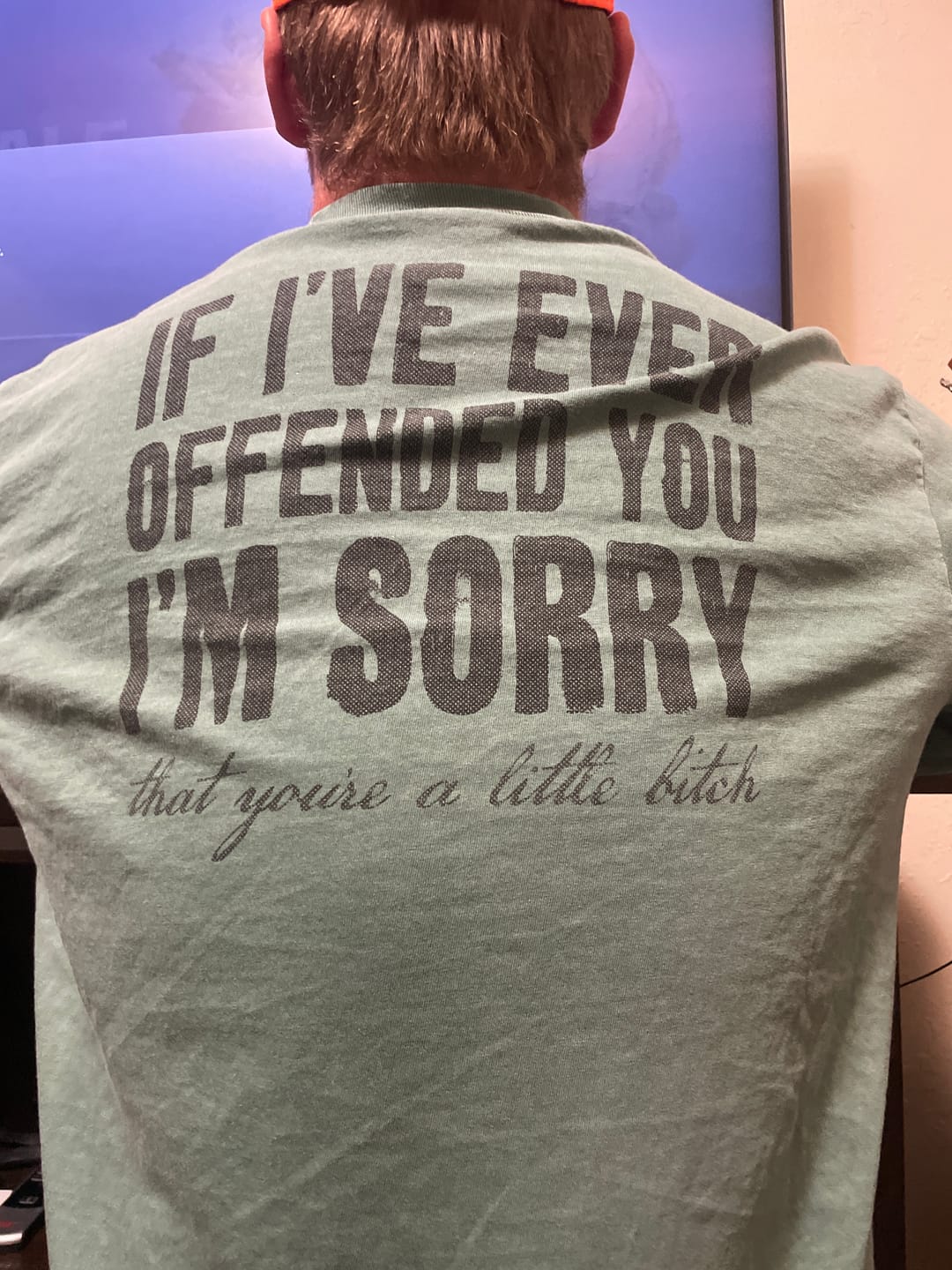 Customer photo review of If I've Ever Offended You I'm Sorry