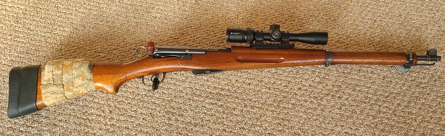 Customer photo review of Swiss Schmidt–Rubin 1911, K11, 96/11 NDT Scout Mount for Long Eye Relief Scopes