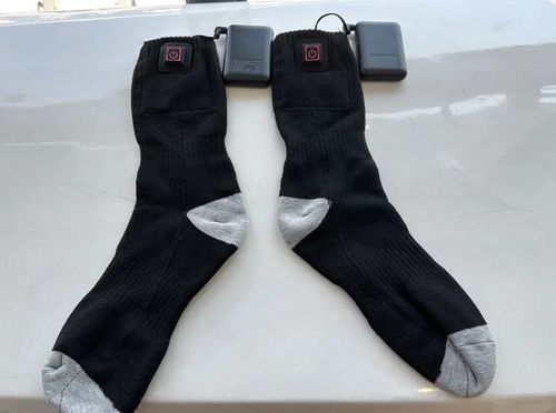 Customer photo review of Happy™ HeatedSocks - Unisex Varmesokker Med Justerbar Temperatur