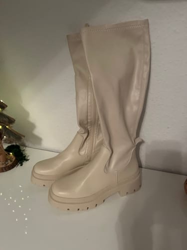 Customer photo review of Lina Boots - Beige