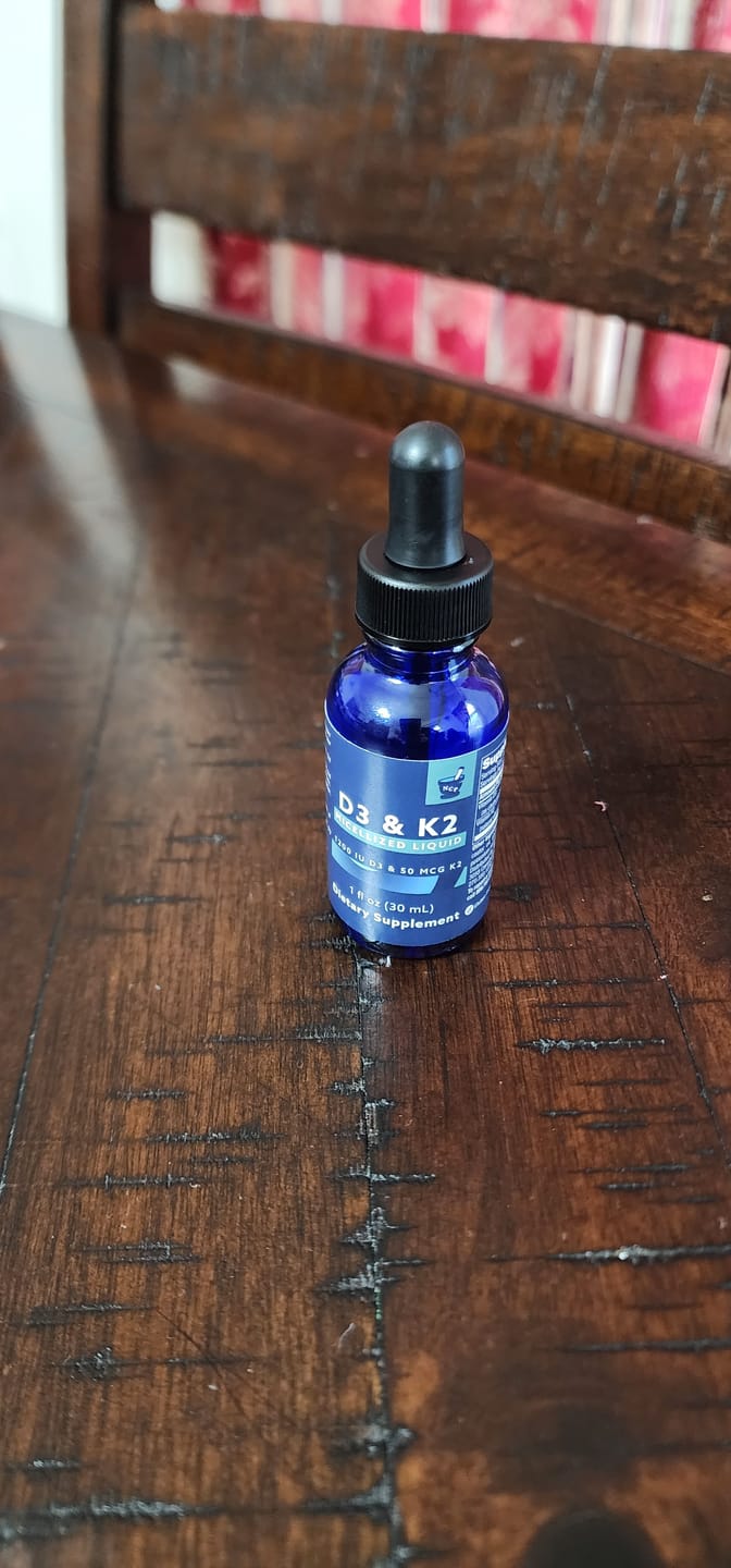 Customer photo review of D3 & K2 Micellized Liquid