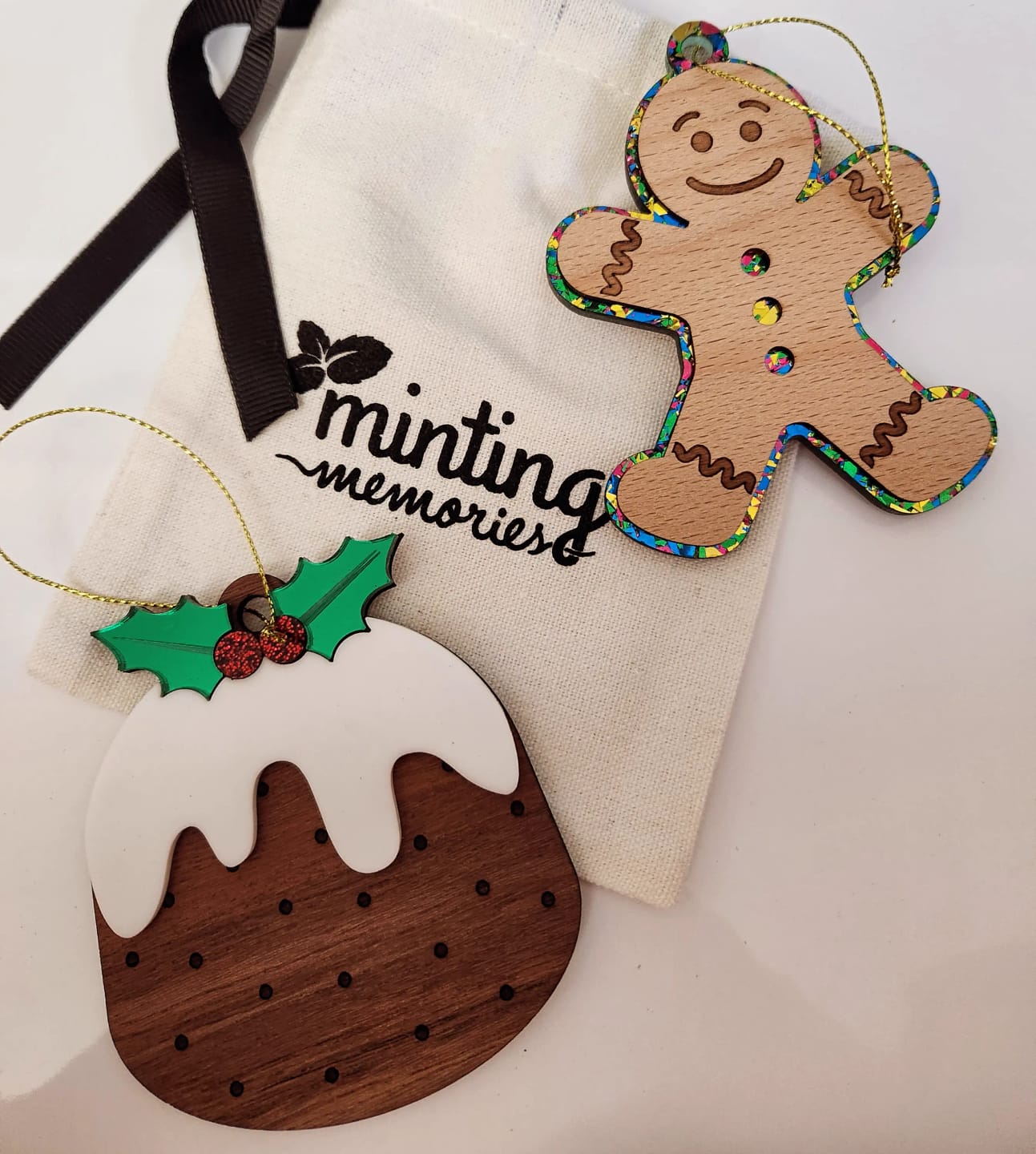 Customer photo review of Gingerbread Person Ornament