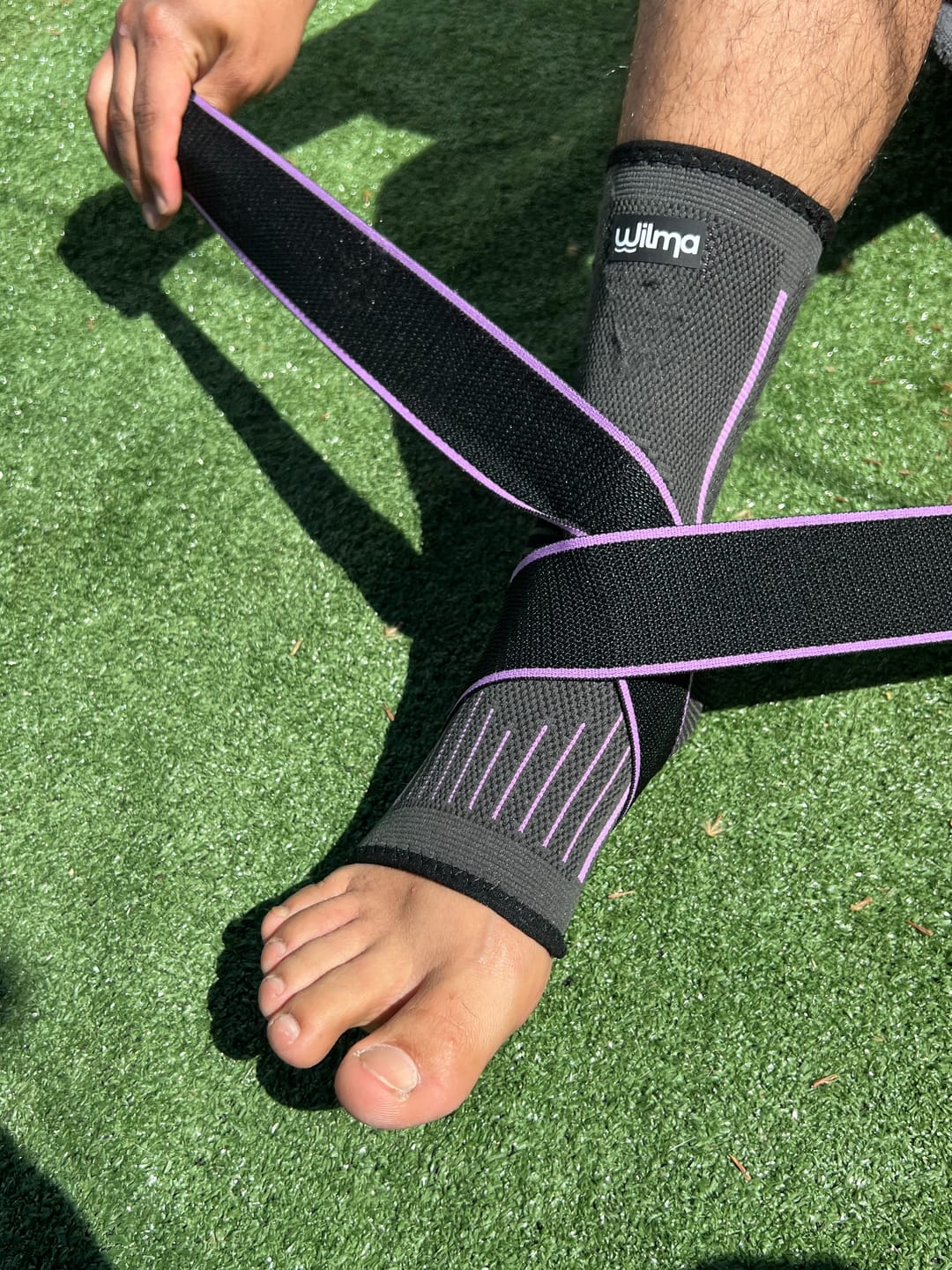 Customer photo review of Tobillera de Compresión AnklePro Marca Wilma