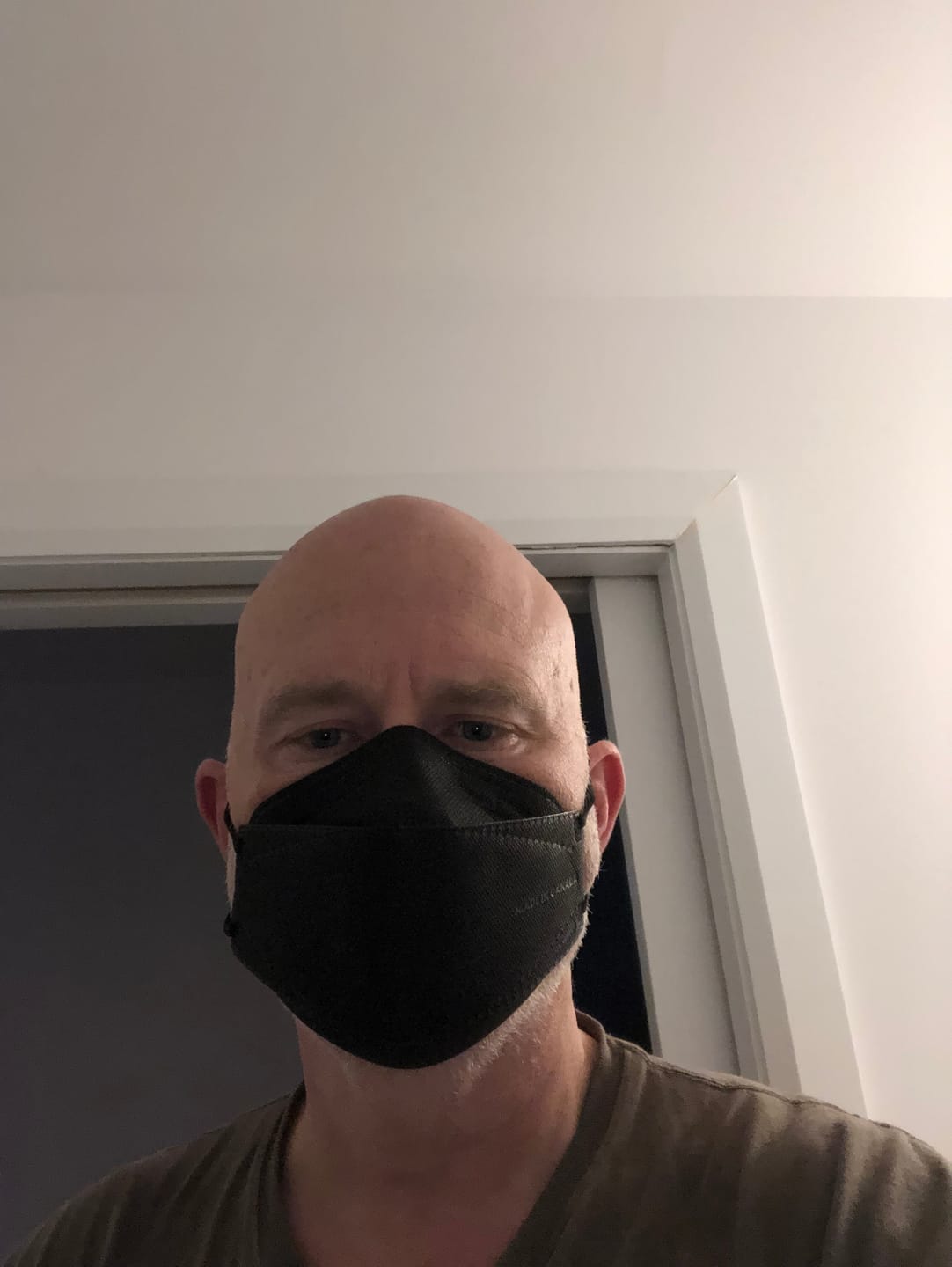 Customer photo review of N95 Respirator Face Mask Made in Canada (Large)