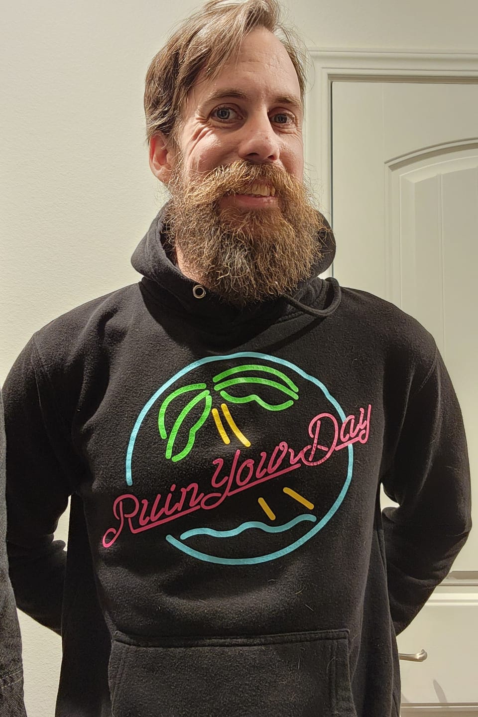 Customer photo review of RYD Premium Pullover Hoodie - Black