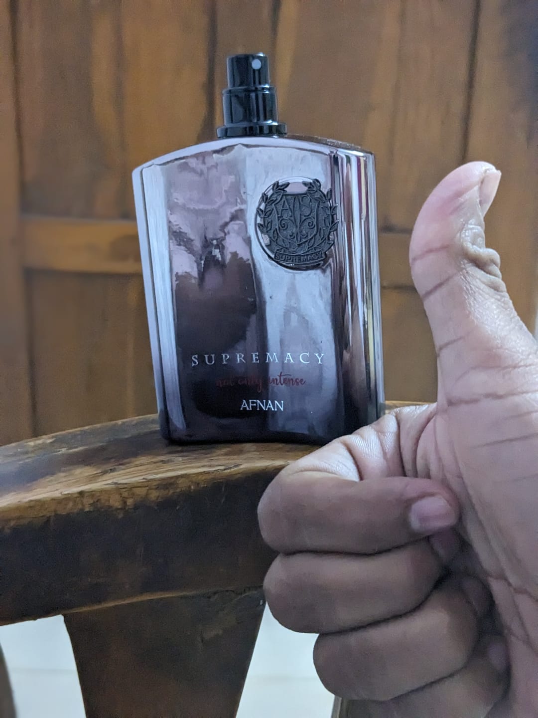 Customer photo review of Afnan Supremacy Not Only Intense Eau De Parfum For Men